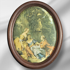 Vintage oval print d'occasion  Rousset