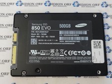 SAMSUNG 850 EVO 500GB 2.5" SATA SSD MZ-75E500, Grau A+, SKU 12144 comprar usado  Enviando para Brazil