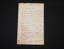 Emile zola signed d'occasion  Expédié en Belgium