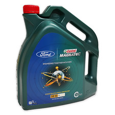 5 LITRI OLIO CASTROL MAGNATEC 5W40 OE ORIGINALE FORD WSS-M2C917-A ACEA C3 API SN comprar usado  Enviando para Brazil