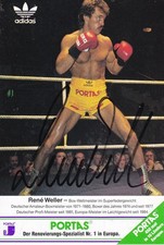 Autogramm rene weller gebraucht kaufen  Buxtehude