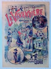 Affiche publicitaire spectacle d'occasion  France