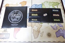 Jogo de tabuleiro de madeira Risk 60th Anniversary edição de luxo Hasbro PEÇAS FECHADAS comprar usado  Enviando para Brazil