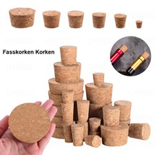 Fasskorken Korken Aus Naturkork Flaschenkorken Naturkorken Stopfen Spitzkorken comprar usado  Enviando para Brazil