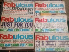 11x fabulous magazines. for sale  SALISBURY