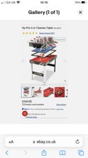 Hypro game table for sale  NORTHAMPTON