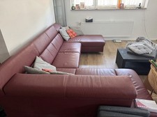 Verkaufe schöne ledercouch gebraucht kaufen  Michelstadt