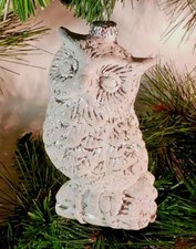 *SAMPLE SALE* OWL LIGHTWEIGHT CHRISTMAS ORNAMENT 4" (WH10) comprar usado  Enviando para Brazil