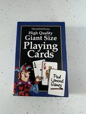Playing cards giant for sale  LEICESTER
