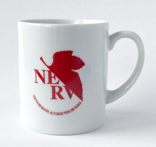 Caneca Evangelion NERV versão revival Porcelana Eva Store original branca x vermelha nova comprar usado  Enviando para Brazil