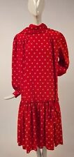 VESTIDO VINTAGE 1980’S CIRCLE DOT DESIGNER PIERRE CARDIN  comprar usado  Enviando para Brazil