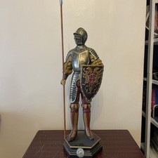 Golden knight statue for sale  FRIZINGTON