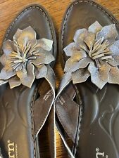 born silver metallic sandals for sale  Alexandria