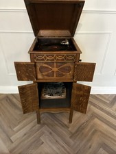 Gramophone standing wooden for sale  SUTTON COLDFIELD