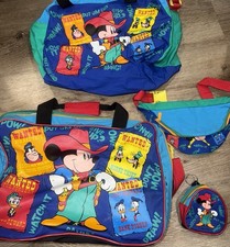 RARO Vintage Anos 90 Disney Mickey e Amigos Western Cowboy Lote De 4 Bolsas comprar usado RARO Vintage Anos 90 Disney Mickey e Amigos Western Cowboy Lote De 4 Bolsas comprar usado  Enviando para Brazil