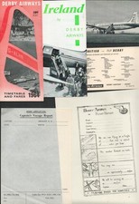 Derby airways timetables for sale  TUNBRIDGE WELLS