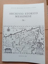 Archivio storico messinese usato  Italia