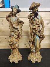 Coppia sculture orientali usato  Rezzato