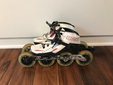Usado, Patins de corrida Bont Jet patinação de velocidade em linha tamanho UE 37,5 EUA 5,5 quadros de alumínio comprar usado  Enviando para Brazil