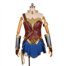 Fantasia cosplay Diana Prince Mulher Maravilha traje uniforme feminino Halloween, usado comprar usado  Enviando para Brazil