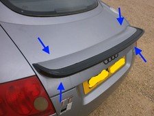 AUDI TT 3.2 V6 RS SPOILER DE BOTA TRASEIRA ORIGINAL ORIGINAL DO FABRICANTE AVUS PRATA comprar usado AUDI TT 3.2 V6 RS SPOILER DE BOTA TRASEIRA ORIGINAL ORIGINAL DO FABRICANTE AVUS PRATA comprar usado  Enviando para Brazil