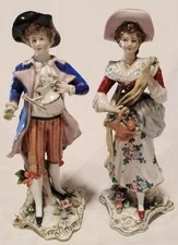 Capodimonte coppia statue usato  Novi Ligure