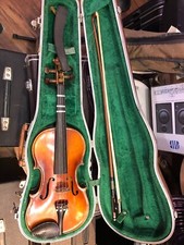 Viola Intermediária FEITA À MÃO 14" E. R. Pfretzschner - Cópia de Antonius Stradivar comprar usado  Enviando para Brazil