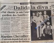 Dalida.journal soir novembre d'occasion  Baccarat