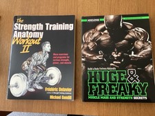 Body building books for sale  HALIFAX