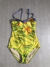 Badeanzug gelb grün gebraucht kaufen  Duisburg