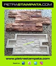 Usado, molde de hormigón matriz ladrillos efecto Imitación de piedra falsa comprar usado  Enviando para Brazil