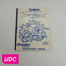 Manual de pinball Gottlieb Street Fighter 2 Champion Edition, usado comprar usado  Enviando para Brazil