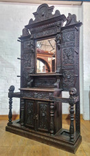 Antique large carved for sale  BLYTH