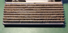 Buchstabensatz mm blei gebraucht kaufen  Ratzeburg