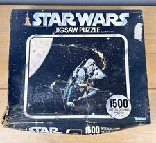 1977 Kenner Star Wars quebra-cabeça 1500 Millennium Falcon no hiperespaço 40410 comprar usado  Enviando para Brazil