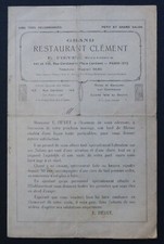 Menu grand restaurant d'occasion  Nantes-