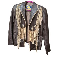 Leather jacket native for sale  Blanchard