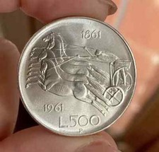 500 lire 1961 usato  Roma