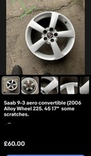 Saab aero convertible for sale  WOLVERHAMPTON