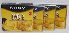 Sony DVD-R 120 minutos 4,7 GB mídia gravável em branco pacote com 3 estojos lacrados de fábrica comprar usado Sony DVD-R 120 minutos 4,7 GB mídia gravável em branco pacote com 3 estojos lacrados de fábrica comprar usado  Enviando para Brazil