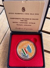 Medaglia secondo scudetto usato  Roma