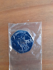 Christmas 50p coin for sale  BURY