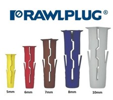 Plugue de parede universal Rawlplug UNO fixações âncora plugues brutos 5mm 6mm 7mm 8mm 10mm comprar usado  Enviando para Brazil
