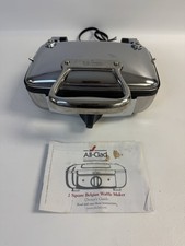 Waffler All-Clad 2 Square Belga Waffle Maker Modelo 6061 s1 Testado Funcionando comprar usado  Enviando para Brazil