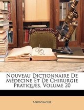Nouveau dictionnaire médecine d'occasion  Expédié en Belgium