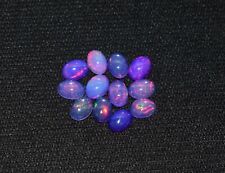 Usado, A +++ 12Pcs Natural Etíope Roxo Opala Opala Cabochão Pedra Preciosa Solto S0999 comprar usado  Enviando para Brazil