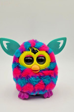 2012 Hasbro Hearts Furby Boom trabalho de voz e movimento. Azul-petróleo rosa em excelente estado usado, usado comprar usado  Enviando para Brazil
