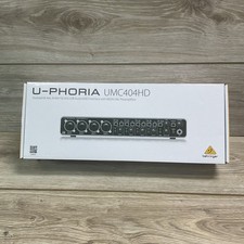 Interfaz de audio/midi USB Behringer U-Phoria UMC404HD 4x4 con preamplificadores de micrófono MIDAS segunda mano  Embacar hacia Mexico