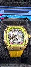 NUBEO SPACE INVASERS 50M PULSEIRA DE BORRACHA AUTOMÁTICA 48MM NOVA ESGOTADA LIMITADA 150 comprar usado  Enviando para Brazil