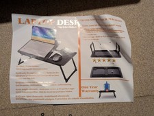 Folding laptop table for sale  SOUTHPORT